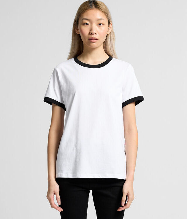 AS Colour 4053 Wo's Maple Ringer Tee