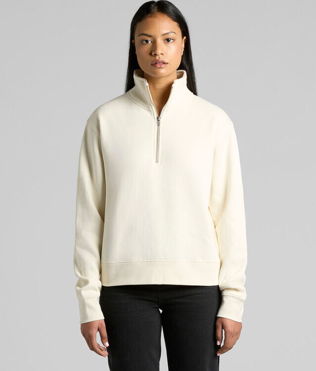 AS Colour 4125 Wo's Stencil Half Zip Crew