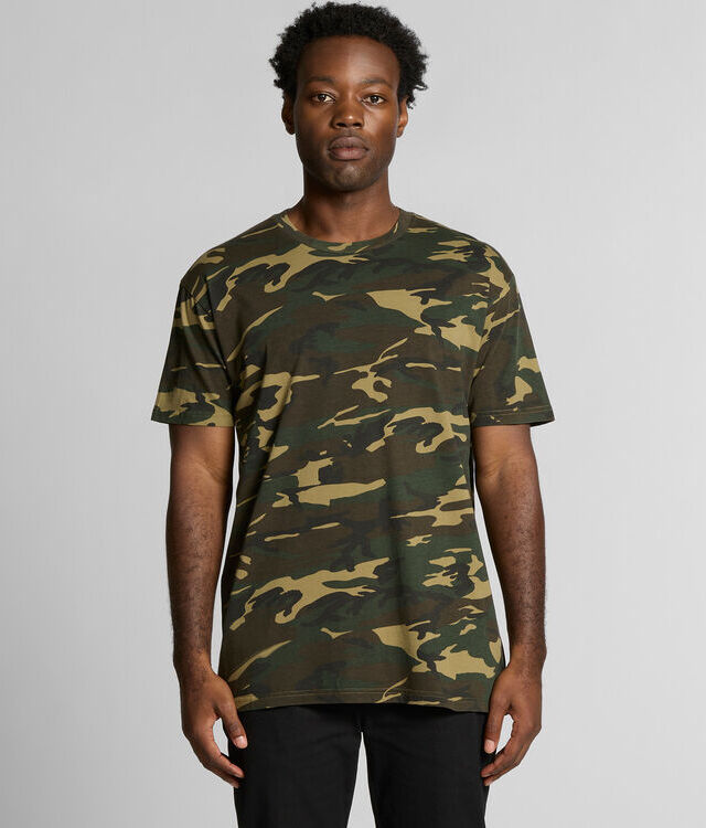 AS Colour 5001C Staple Camo Tee