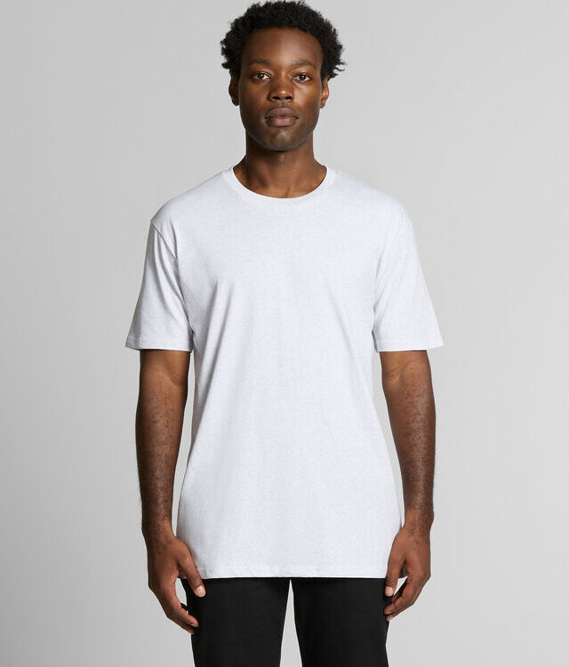 AS Colour 5001M Staple Heather Tee