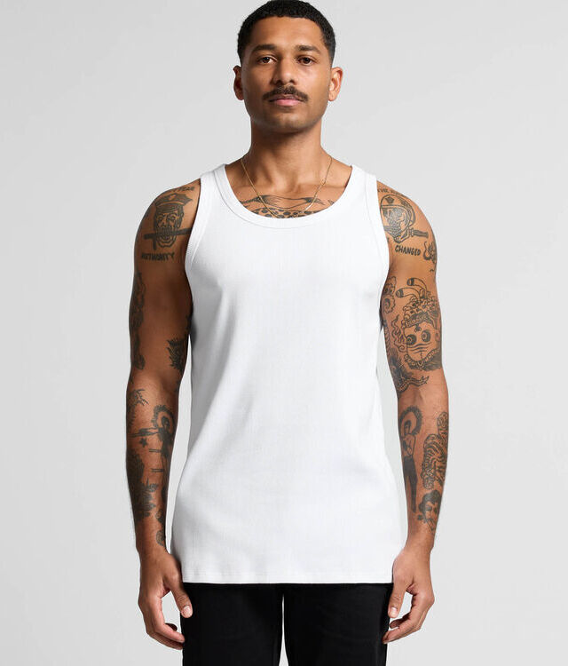 AS Colour 5063G Organic Rib Singlet