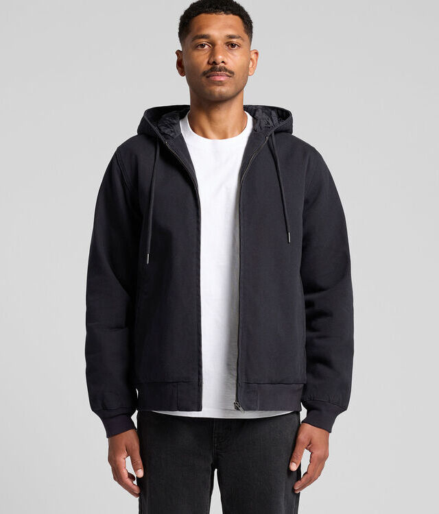 AS Colour 5532 Canvas Bomber Hood Jacket