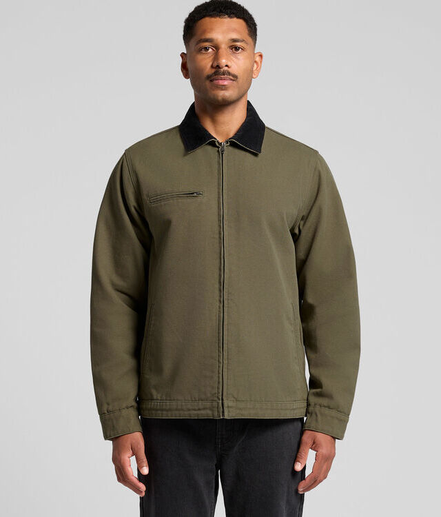 AS Colour 5533 Canvas Cord Collar Jacket