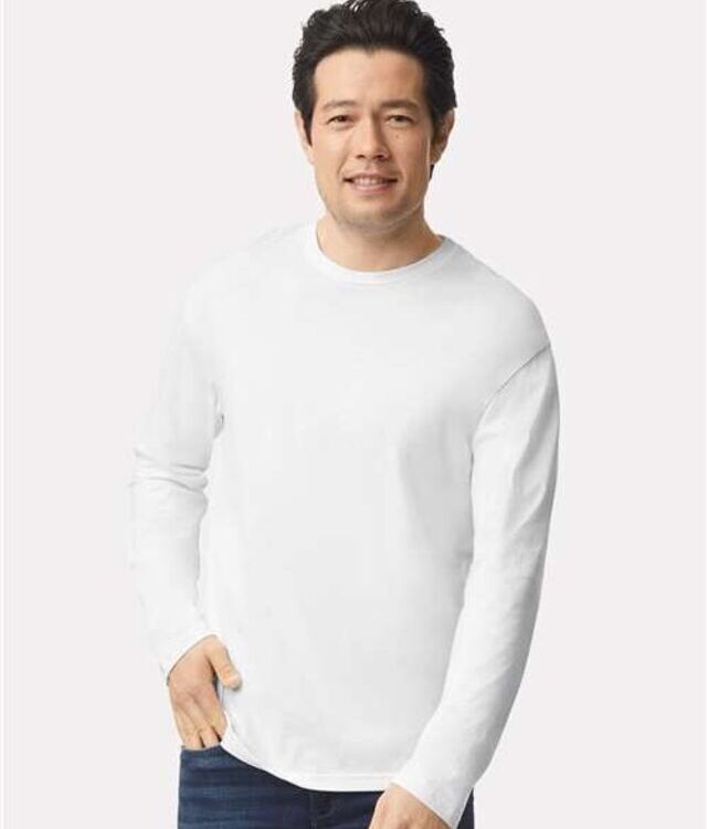Gildan 64400 SoftStyle Long Sleeve T‑Shirt